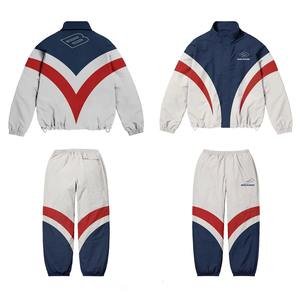 Ensemble de survêtement coupe-vent personnalisé de haute qualité DCY pour hommes, coupe-vent en nylon surdimensionné - Product Image 1