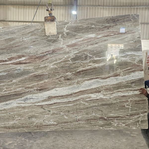 Dalle de granit brun fantaisie de qualité supérieure pour la décoration murale de cuisines et salles de bain de villas et hôpitaux, export en vrac d'Inde - Product Image 3