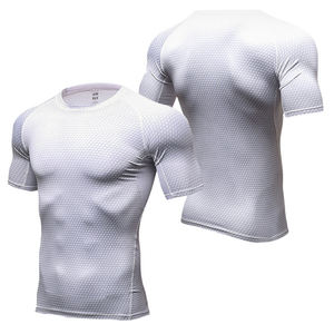 <b>Men's</b> Navy Blue Solid Full Sleeve <b>Collarless</b> Casual Compression <b>Shirt</b> High Elasticity 100g Polyester Knitted Quick Dry Sporty - Product Image 6