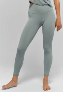 Conjunto de Yoga sin Costuras para Mujer, Cintura Alta, Efecto Levanta Glúteos, Pantalones Deportivos No Transparentes, Elásticos en 4 Direcciones, Ecológicos - Product Image 3