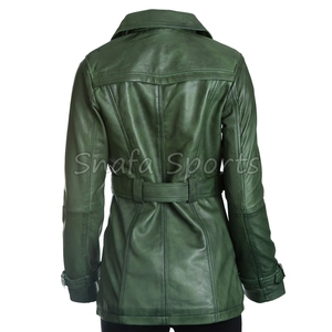 Chaqueta de cuero para mujer de la mejor calidad, diseño único, chaqueta de cuero de invierno para damas en venta a precio de mayoreo. - Product Image 4
