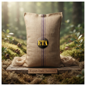 Bolsa de yute de 36 oz por unidad, peso estándar, tipo B, de 1.222222 yardas x 0.736111 yardas, 6X8 HD, con dobladillo en la boca, OHDS, para secado superior. - Product Image 1