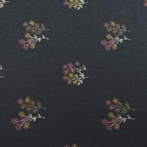 Tissu en denim de coton avec broderie pour les acheteurs de vêtements, tissu en dentelle, tissu pour vêtements, vente en gros, export, fourniture de vêtements de mode, Royaume-Uni - Product Image 4