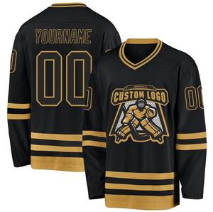 Maillot de hockey sur glace personnalisé - Nom de l'équipe, logo, position personnalisés - Transfert thermique/broderie/impression numérique - 100% polyester - OEM - Product Image 2