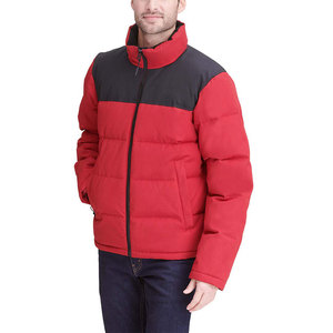 2024 Men's Softshell Puffer <b>Jacket</b> Shiny Hood High Street Style <b>Winter</b> Cotton Padded Outdoor Quilted Design Plus OEM Service - Product Image 1