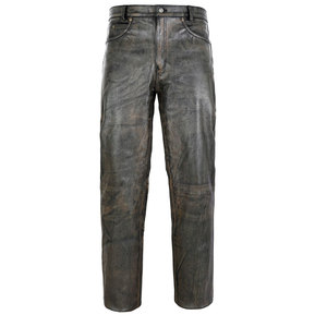 Fashion Wears Men Leather Pants Durable Material Comfortable Fit Perfect For All Seasons And Occasions For Best Sale - Product Image 1