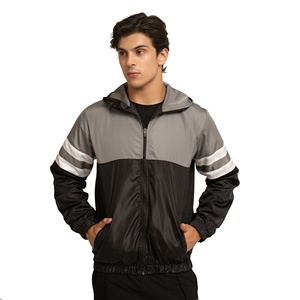 Men Windbreaker <b>Jacket</b> Lightweight Waterproof Windproof <b>Hooded</b> Outdoor Running Hiking Casual Streetwear Zip Up <b>Rain</b> <b>Jacket</b> - Product Image 1