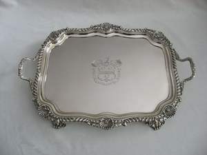 Plateau à motifs en relief, plateau de service en laiton de qualité supérieure, plateau de service pour boissons en laiton massif pour le service en cuisine et plateau décoratif - Product Image 3