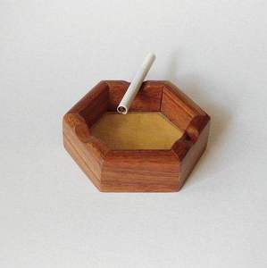 Cenicero de Cigarros de Madera Ecológico Hecho a Mano, Estilo Americano, Forma Personalizada, Diseño Clásico para Mesa, Decoración para el Hogar, Bar o Salón - Product Image 3