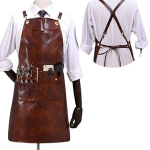 Delantales de Barbero Profesionales Más Vendidos, Material Suave y Liso, Delantales de Barbero Largos y Cómodos para Salón de Belleza - Product Image 6