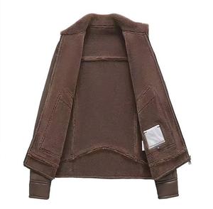 Winter Men's Premium Slim Jacket Lapel Casual Style with Zipper Closure - Product Image 4