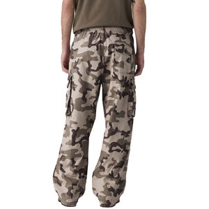 Pantalones Cargo de Camuflaje Holgados Personalizables para Hombre, de Sarga de Algodón, Ajuste Holgado, Cintura Ajustable, Estampados, Premium, Opción OEM - Product Image 2