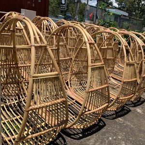 Best Selling Modern Rattan Egg <b>Chair</b> Handwoven Indoor Outdoor <b>Wicker</b> Modern Style for Patio Balcony Living Room Home Furniture - Product Image 5