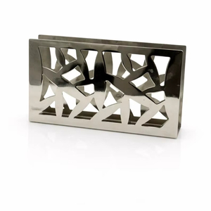 Contemporary Metal Tissue Holder Stylish <b>Kitchen</b> Decor Piece - Product Image 1