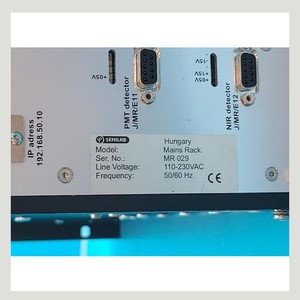 Semilab MR 029 Mains Rack MR 029 ใช้งานได้ตามสภาพปัจจุบัน อะไหล่อุปกรณ์เซมิคอนดักเตอร์รุ่นเก่า - Product Image 5