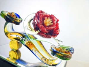 2024 ดอกกุหลาบแก้วมูราโน่เป่ามือดีไซน์ใหม่ - Product Image 2
