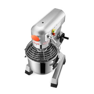 Impastatrice Commerciale 30Qt 1100W con 3 Velocità 105/180/408 RPM, Robusta, 110V, Ciotola in Acciaio Inox, Ganci per Impasto e Frusta - Product Image 5