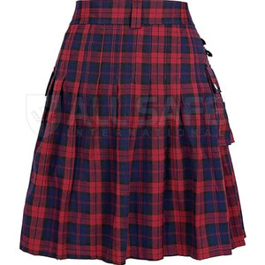 Precio de fábrica para hombre Kilt tradicional hecho a mano plisado Highland Outfit dobladillo reforzado correas ajustables 100% acrílico puro - Product Image 5