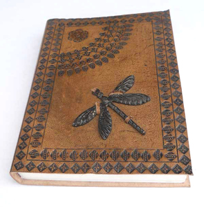 <b>Custom</b> Genuine Leather Refillable A5 Business Notebook Multi-Functional <b>Diary</b> Gift Brown - Product Image 2