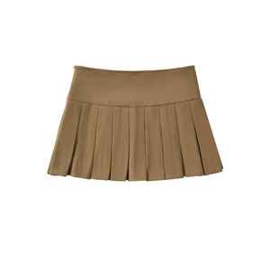 Faldas Vaqueras Plisadas de Diseño Personalizado de Alta Calidad para Mujer, Mejor Precio, Nuevo Estilo, Gran Venta, Algodón Transpirable, la Mejor Calidad para Chicas - Product Image 4