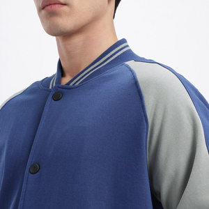 Chaqueta Varsity Ecológica a Prueba de Viento al por Mayor, Chaqueta Bomber Clásica Universitaria, Uniforme de Béisbol Duradero para Escuela Secundaria - Product Image 4