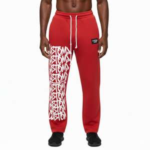 Pantalons de jogging personnalisés pour hommes, coupe slim, unis, pour entraînement sportif, course à pied et jogging. - Product Image 1