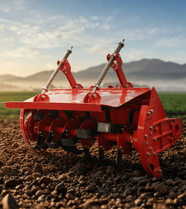 Wholesale Agricultural 3-point Heavy Duty Rotary Tiller with Gearbox High Productivity Gasoline <b>Powered</b> - Product Image 6