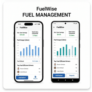 Application de gestion de flotte Royalcraft – Suivi des véhicules, surveillance GPS, gestion du carburant et rapports des conducteurs ios/android - Product Image 3