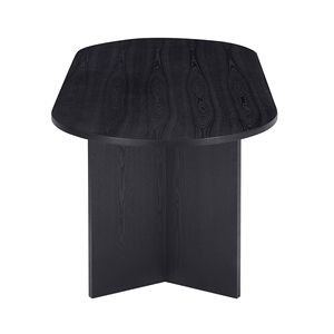 <b>Small</b> Space Wood Dining <b>Table</b> with Black Desk Top <b>for</b> <b>Kitchen</b> Use - Product Image 3