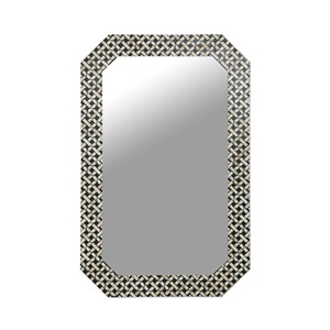 Espejo de Pared Moderno Personalizado con Incrustaciones de Hueso para Bodas, Decoración Ecológica para Baño y Hogar, Fabricante Directo, Instalación FAIZA CRAFT - Product Image 5