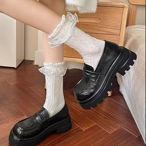 ถุงเท้าลำลองฤดูหนาวคุณภาพพรีเมียมสำหรับผู้ชาย ระบายอากาศได้ดี สวมใส่สบาย ผลิตจากผ้าถักผสมสแปนเด็กซ์/ไนลอน ทนทานต่อการเกี่ยวขาด ตรวจจับการขาดด้วยระบบตรวจจับเข็ม - Product Image 3