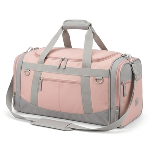 Bolsa Deportiva Rosa 600D con Correa para Hombro y Asas Superiores, Bolsas Personalizadas para Accesorios Deportivos, Precio al por Mayor - Product Image 1