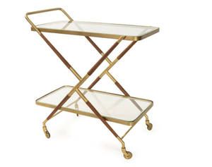 Foldable Glass <b>Side</b> <b>Table</b> Metal Frame End <b>Table</b> Space Saving Accent <b>Table</b> for Living Room Bedroom - Product Image 1