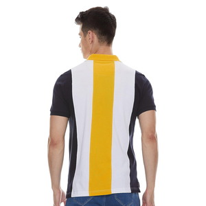 Polo brodé décontracté pour homme, grande taille, 100 % coton, combinaison de couleurs, manches courtes, style sport, vente en gros, collection America - Product Image 5