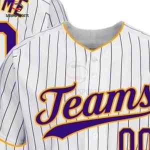 Camisetas de Béisbol Sublimadas Personalizadas Baratas para Hombre Adulto, Venta al por Mayor, Camisetas Sublimadas Personalizadas para Hombre, 100% Poliéster, Anti-UV, de Secado Rápido - Product Image 2