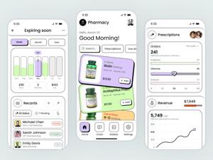 แอปพลิเคชัน POS สำหรับร้านขายยาขั้นสูง พร้อมระบบจัดการใบสั่งยา ระบบเรียกเก็บเงิน การติดตามสินค้าคงคลัง และข้อมูลเชิงลึกด้านการขาย - Product Image 3