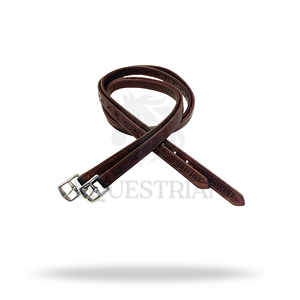 Sangles d'étrier robustes en cuir véritable et aluminium de qualité supérieure pour selle anglaise, fixation sécurisée, équipement d'équitation - Product Image 4