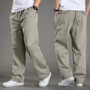 Pantalon Cargo Homme Décontracté Taille Moyenne Coupe Slim Lavé pour le Travail, la Randonnée et les Activités de Plein Air – Prix Abordable - Product Image 1
