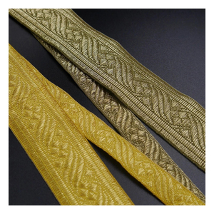 Trenzas Metálicas de la Mejor Calidad con Diseño en Relieve, Trenzas Nuevas Personalizadas para Coser, Decoración de Ropa, Adornos para Prendas - Product Image 2