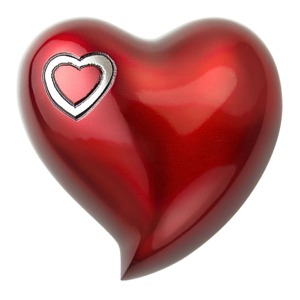 <b>Heart</b> <b>Shaped</b> Pet Cremation Urn with Floral Design Gold Customizable Metal <b>Heart</b> Decorative Keepsake Urn With Stand & Free <b>Bag</b> - Product Image 5