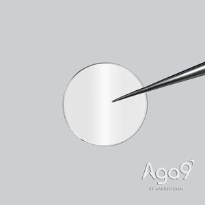 Placa de Diamante Redonda Monocristalina Cultivada en Laboratorio AGA9, 9 mm, Dureza 53-64HRC, Origen Estadounidense - Product Image 2