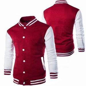 <b>Men's</b> Winter Button Custom Baseball <b>Varsity</b> <b>Jacket</b> Plain Dyed Best Selling Unisex College Letterman <b>Bomber</b> <b>Jacket</b> - Product Image 6