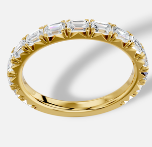 Romantic Radiant Cut D Color Lab Grown Diamond <b>Ring</b> IGI Certified Gold Plated 925 <b>Silver</b> Women Engagement Luxury Jewelry - Product Image 6
