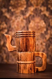 Tasse à café en bois artisanale, tasse à thé en bois durable, tasse à bière rustique écologique, tasse en bois réutilisable, vente en gros - Product Image 4