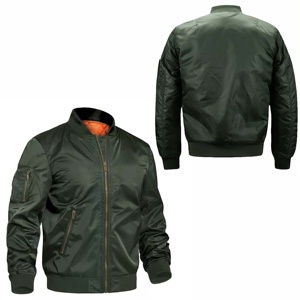 Premium Quality Bomber Jacket Lightweight Affordable Rate breathable winter jacket Fully Customized Anti Wrinkle Bomber Jacket - Product Image 5