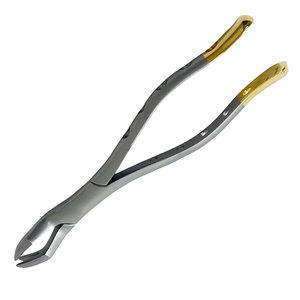 Forceps d'extraction de qualité supérieure # Instruments dentaires d'extraction en acier allemand de haute qualité 88L, mâchoires dentelées, professionnels - Product Image 2