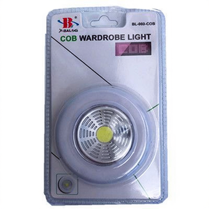 COB Wardrobe <b>Light</b> 3W <b>LED</b> <b>Sensor</b> <b>Motion</b> Detection Cabinet Lighting - Product Image 2