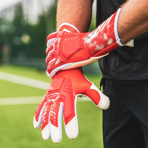 Gants de gardien de but de football professionnels unisexes pour l'extérieur, imperméables, protection complète des doigts, sangle de poignet réglable, respirants - Product Image 2