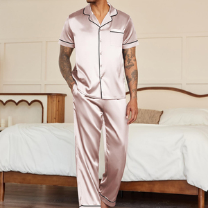 Pyjama décontracté pour homme – Nouvelle collection – Vêtements de nuit tendance pour homme – Ensemble pyjama homme best-seller - Product Image 2