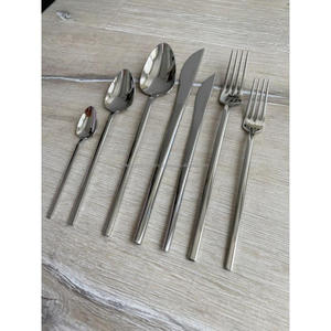 <b>Set</b> of 7 Pcs Stainless Steel Cutlery <b>Sets</b> Mirror Polish Food Grade And Sustainable - Product Image 1